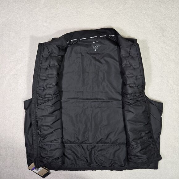 $190 Nike Therma-FIT ADV Repel Down Running Vest Black Mens 3XL FB7542-010 XXXL - Picture 5 of 10